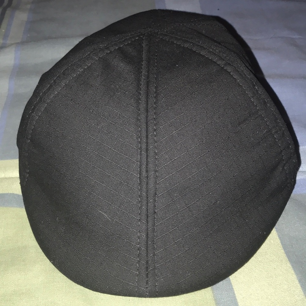 Black Paperboy Style Hat